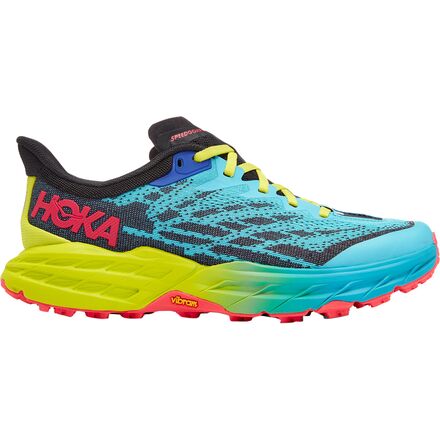 HOKA - Speedgoat 5 Wide Running Shoe - Women's - Scuba Blue/Black