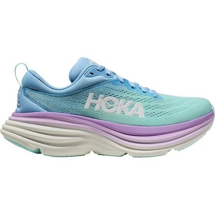 HOKA - Bondi 8 Running Shoe - Women's - Airy Blue/Sunlit Ocean