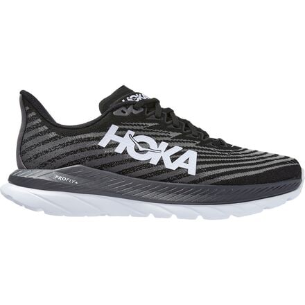 HOKA - Mach 5 Wide Running Shoe - Men's - Black/Castlerock
