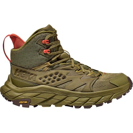 HOKA - Anacapa Breeze Mid Hiking Shoe - Men's - Avocado/Burnt Ochre