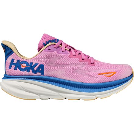 HOKA - Clifton 9 Wide Running Shoe - Women's - Cyclamen/Sweet Lilac