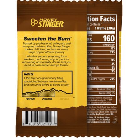 Honey Stinger - Stinger Waffle - 16 Pack