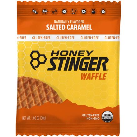 Honey Stinger - Organic Waffle - 6-Pack - GF Salted Caramel