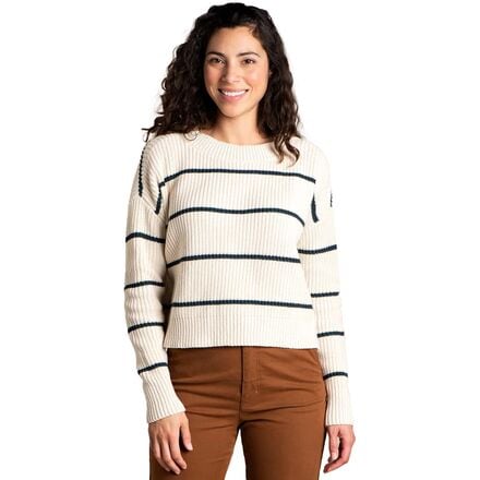 Toad&Co - Bianca II Sweater - Women's - Almond Stripe