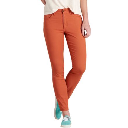 Toad&Co - Earthworks 5 Pocket Skinny Pant - Women's - Auburn