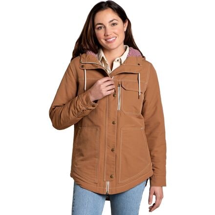 Toad&Co - Forester Pass Sherpa Parka - Women's - Adobe