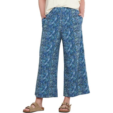 Toad&Co - Sunkissed Wide Leg Pant - Women's - Iris Butterfly Print