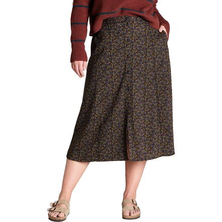 Toad&Co - Manzana Pull-On Skirt - Women's - Meadow Print