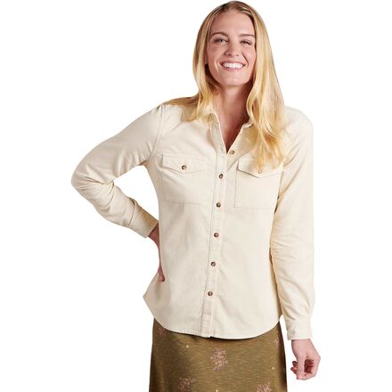 Toad&Co - Scouter Cord Long-Sleeve Shirt - Women's - Almond
