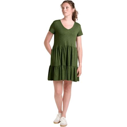 Marley Tiered Short-Sleeve Dress - Women's