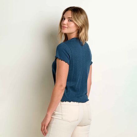 Toad&Co - Foothill Pointelle Baby T-Shirt - Women's