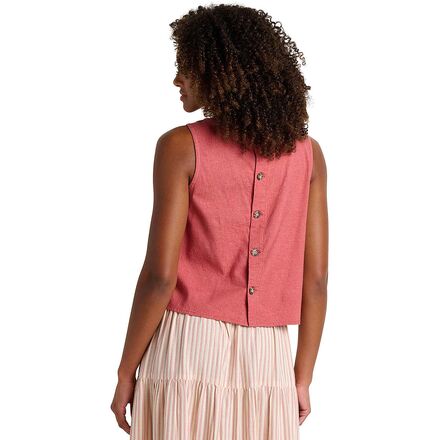 Toad&Co - Taj Hemp Button Back Tank Top II - Women's