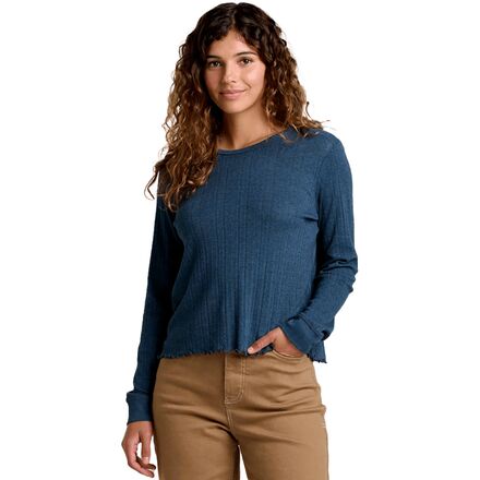 Foothill Pointelle II Long-Sleeve Crew - Women's