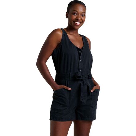 Arroyo Twill Sleeveless Romper - Women's