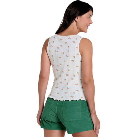 Toad&Co - Foothill Pointelle Button Tank - Women's