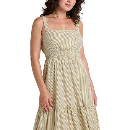 Toad&Co - Taj Hemp Tiered Midi Sleeveless Dress - Women's