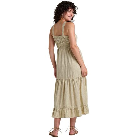 Toad&Co - Taj Hemp Tiered Midi Sleeveless Dress - Women's