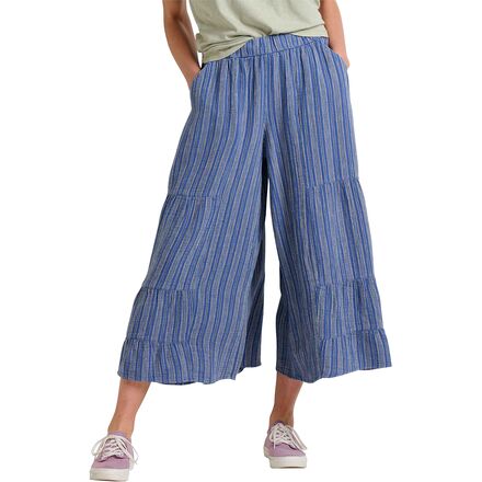 Tate Double Weave Palazzo Pant - Women's