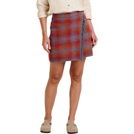 Merino Heartfelt Wrap Skirt - Women's