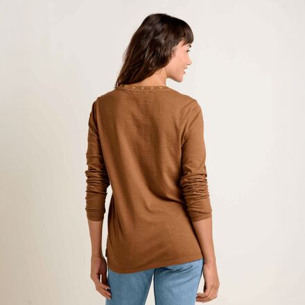 Toad&Co - Primo Long-Sleeve Embroidered Crew - Women's