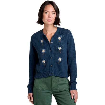 Bianca Embroidered Cardigan - Women's