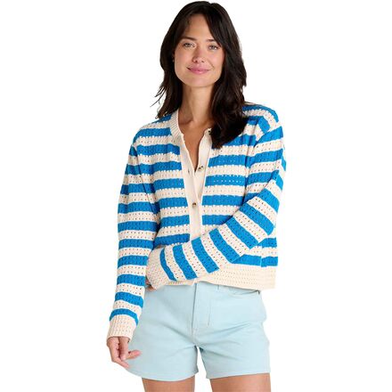 Bianca Pointelle Cardigan - Women's