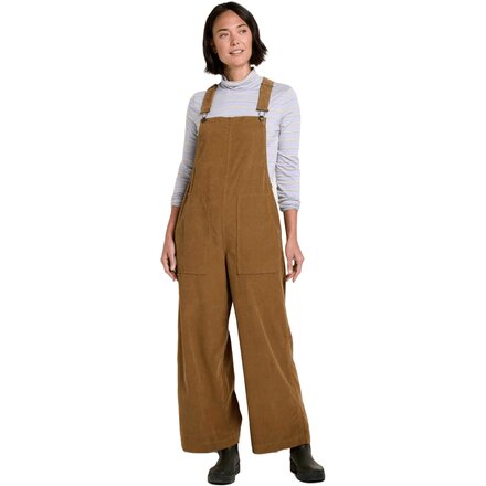 Cattail Cord Wide Leg Overall - Women's