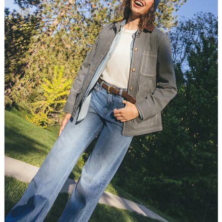 Toad&Co - Tamarack Wide Leg Blue Jean - Women's