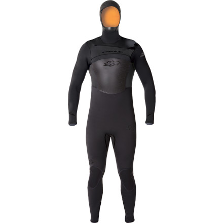 Hyperflex Wetsuits Amp Aerodome 6/5/4mm Hooded Fullsuit - Men's - Bike