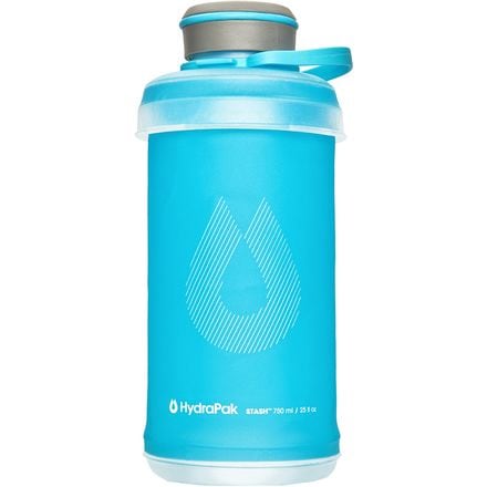 Hydrapak - Stash Collapsible 25oz Water Bottle - Malibu Blue
