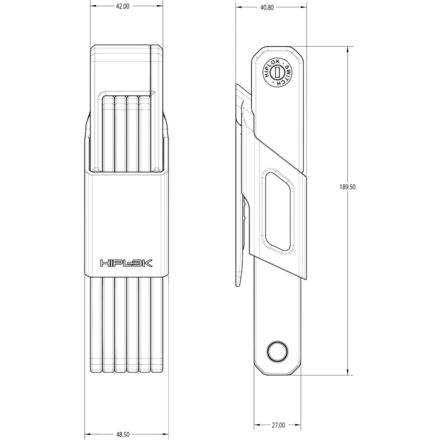 Hiplok - Switch 85 Folding Lock