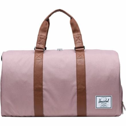 Herschel Supply - Novel 42.5L Duffle - Ash Rose/Tan Synthetic Leather