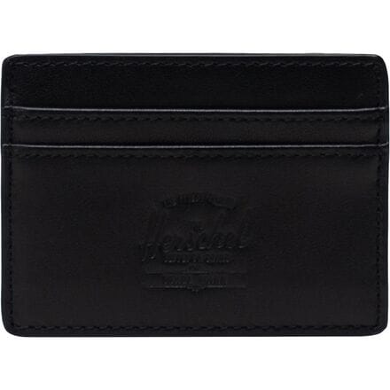 Herschel Supply - Charlie Leather RFID Wallet - Black