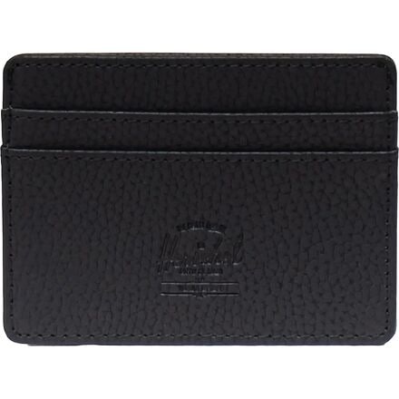 Herschel Supply - Charlie Vegan Leather RFID Wallet - Black