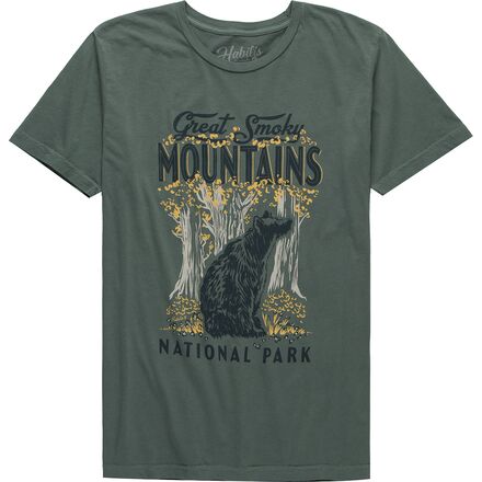 Habilis Supply Co - Great Smoky Mountains Short-Sleeve T-Shirt - Men's - Green