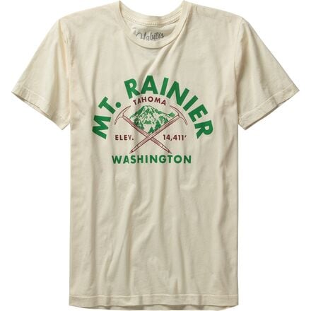 Habilis Supply Co - Mt. Rainier Short-Sleeve T-Shirt - Cream