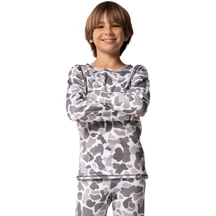 Micro-Elite Chamois Print Crew Top - Kids'