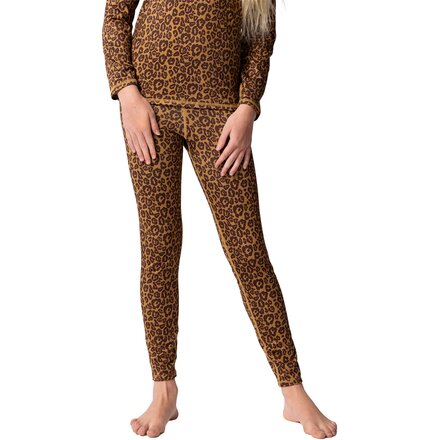 Hot Chilly's - Micro-Elite Chamois Print Tight - Kids' - Classic Leopard