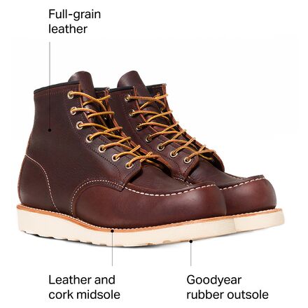 Red Wing Heritage - Classic 6in Moc Boot - Men's