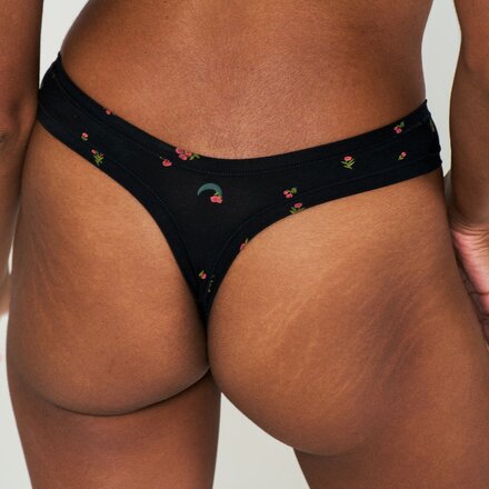 Huha - Dipped Thong Underwear - Women's