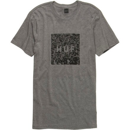 Huf - Woodstock Box Logo T-Shirt - Short-Sleeve - Men's