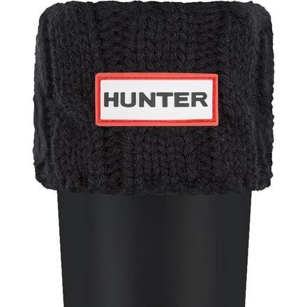Hunter - Original 6 Stitch Cable Short Boot Sock - Women's