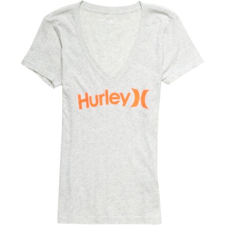 Hurley - One & Only Perfect V-Neck T-Shirt - Short-Sleeve - Women's