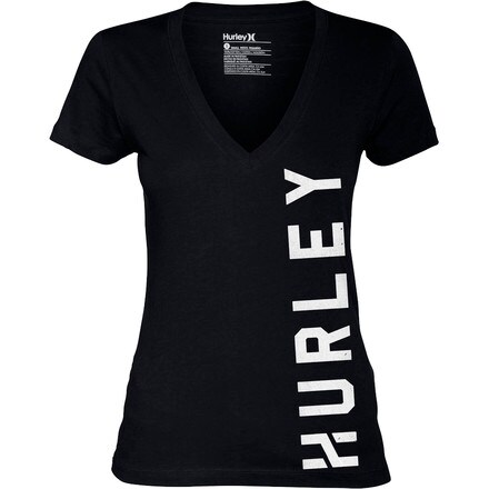 Hurley - Upside Perfect V-Neck T-Shirt - Short-Sleeve - Women's