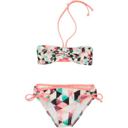 Hurley - Prism Bandeau & Tunnel Swimsuit - Girls'