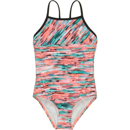 Hurley - Static One-Piece Swimsuit - Girls'