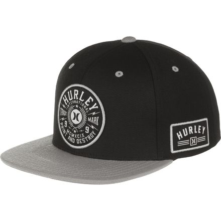 Hurley - Printing Press Snapback Hat