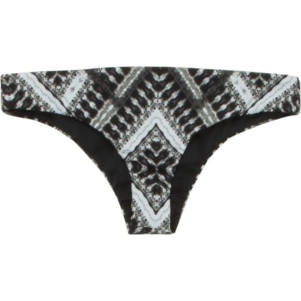 Hurley - Tie Dye Maze Reversible Brief Pant Bikini Bottom - Women's