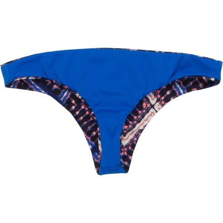 Hurley - Tie Dye Maze Reversible Brief Pant Bikini Bottom - Women's