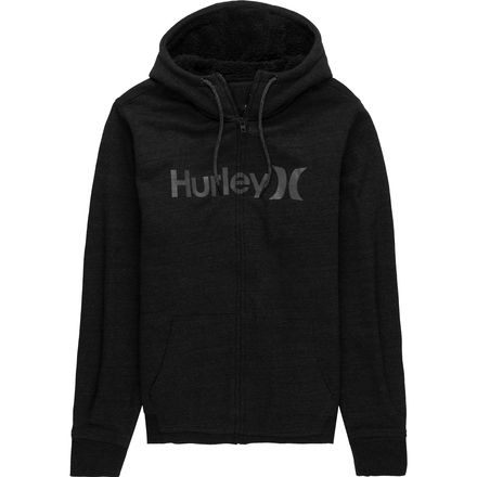 Hurley Bayside Sherpa Fleece Full-Zip Hoodie - Men's - Clothing